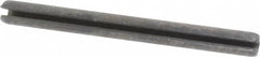 Made in USA - 1/8" Diam x 1-3/8" Long Slotted Spring Pin - Grade 1070-1090 Alloy Steel, Black Oxide Finish - Caliber Tooling