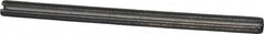 Made in USA - 1/8" Diam x 2" Long Slotted Spring Pin - Grade 1070-1090 Alloy Steel, Black Oxide Finish - Caliber Tooling