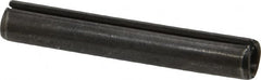 Made in USA - 5/16" Diam x 2" Long Slotted Spring Pin - Grade 1070-1090 Alloy Steel, Black Oxide Finish - Caliber Tooling