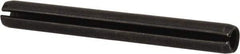 Made in USA - 5/16" Diam x 2-3/4" Long Slotted Spring Pin - Grade 1070-1090 Alloy Steel, Black Oxide Finish - Caliber Tooling