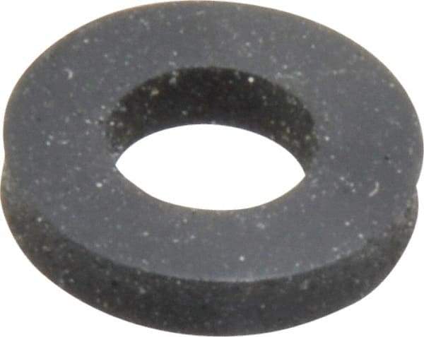 Made in USA - 1/4" Screw, Grade 60 Neoprene Standard Flat Washer - 0.23" ID x 1/2" OD, 0.108" Thick, Plain Finish - Caliber Tooling