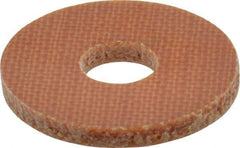 Made in USA - #10 Screw, Grade LE Phenolic Standard Flat Washer - 0.202" ID x 0.632" OD, 0.063" Thick, Plain Finish - Caliber Tooling