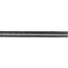 Made in USA - 1-8 x 12' Stainless Steel Threaded Rod - Exact Industrial Supply