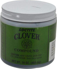 Loctite - 1 Lb Water Soluble Compound - Compound Grade Super Fine, 400 Grit, Black & Gray, Use on General Purpose - Caliber Tooling