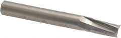 Onsrud - 3/8" Cutting Diam x 5/8" Length of Cut, 3 Flute, Upcut Spiral Router Bit - Uncoated, Right Hand Cut, Solid Carbide, 3" OAL x 3/8" Shank Diam, Three Edge, 10° Helix Angle - Caliber Tooling