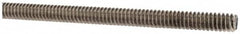 Made in USA - #10-24 UNC (Coarse), 3' Long, Stainless Steel Threaded Rod - Right Hand Thread - Caliber Tooling