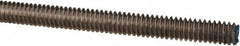 Made in USA - 1/4-20 UNC (Coarse), 3' Long, Stainless Steel Threaded Rod - Right Hand Thread - Caliber Tooling