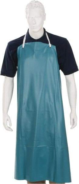 Ansell - 33 x 49" Bib Apron - PVC, Green - Caliber Tooling