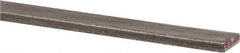 Made in USA - 36" Long x 1/16" High x 1/4" Wide, Mill Key Stock - W-1 (Water Hardening) Tool Steel - Caliber Tooling