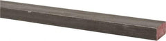 Made in USA - 36" Long x 1/8" High x 1/4" Wide, Mill Key Stock - W-1 (Water Hardening) Tool Steel - Caliber Tooling