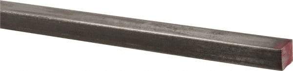 Made in USA - 36" Long x 1/4" High x 5/16" Wide, Mill Key Stock - W-1 (Water Hardening) Tool Steel - Caliber Tooling