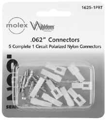 Molex - 5 Circuit, 5 AWG, 0.062 Inch Pin Diameter, Modular Receptacle Plug Connector Package - RoHS Compliant - Caliber Tooling