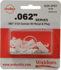 Molex - 2 Circuit, 2 AWG, 0.062 Inch Pin Diameter, Modular Receptacle Plug Connector Package - RoHS Compliant - Caliber Tooling