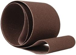 Tru-Maxx - 6" Wide x 89" OAL, 40 Grit, Aluminum Oxide Abrasive Belt - Aluminum Oxide, Coarse, Coated - Caliber Tooling