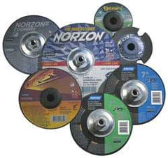 Norton - Depressed-Center Wheels Wheel Diameter (Inch): 9 Wheel Thickness (Inch): 1/4 - Caliber Tooling