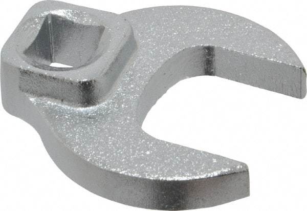 Blackhawk by Proto - 7/8" 3/8" Drive Chrome Open End Crowfoot Wrench - 1-23/32" OAL - Caliber Tooling