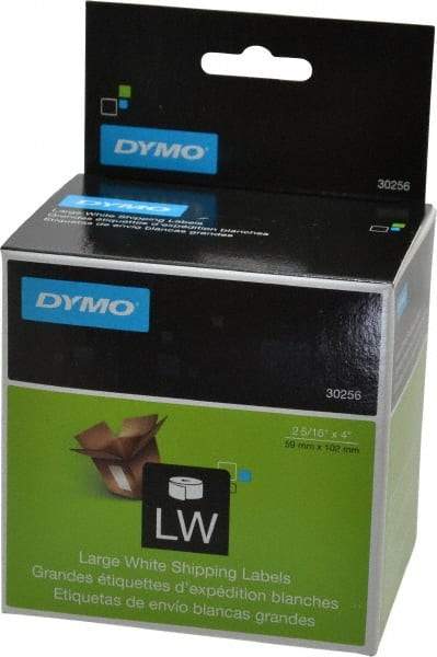 Dymo - 4" Long, White Shipping Label - 2-5/16" Wide, 4" Long - Caliber Tooling