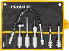 PRO-LUBE - Zinc Plated Grease Gun Accessory Kit - Caliber Tooling