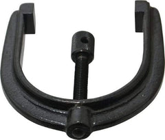 TESA Brown & Sharpe - 2-1/2 Inch Max Capacity of V, 3 Inch Long x 2-1/2 Inch Wide x 2-1/2 Inch High, V-Block Clamp - 90° V Angle, Mild Steel Clamp, Use with Model 749-1 V-Block - Caliber Tooling