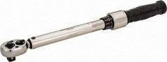 CDI - 3/8" Drive Micrometer Type Ratchet Head Torque Wrench - 30 In/Lb to 250 In/Lb Torque, 11" OAL - Caliber Tooling