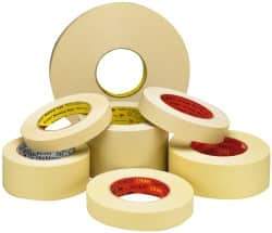 3M - 3/4" Wide x 36 Yd Long Orange Vinyl Masking Tape - Series 4735, 5.4 mil Thick, 14 In/Lb Tensile Strength - Caliber Tooling