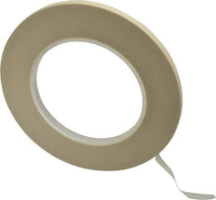 3M - 1/4" Wide x 60 Yd Long Tan Paper Masking Tape - Series 2364, 6.5 mil Thick, 24 In/Lb Tensile Strength - Caliber Tooling