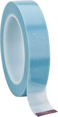 3M - 1" Wide x 36 Yd Long Blue Vinyl Masking Tape - Series 4737T, 5.3 mil Thick, 16 In/Lb Tensile Strength - Caliber Tooling