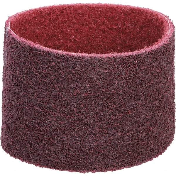 Dynabrade - 3-1/2" Wide x 15-1/2" OAL, Aluminum Oxide Abrasive Belt - Aluminum Oxide, Medium, Nonwoven, Cloth Backing, Wet/Dry - Caliber Tooling