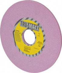 Tru-Maxx - 6" Diam x 1-1/4" Hole x 1/4" Thick, K Hardness, 60 Grit Surface Grinding Wheel - Aluminum Oxide, Type 1, Medium Grade, 5,410 Max RPM, Vitrified Bond, No Recess - Caliber Tooling