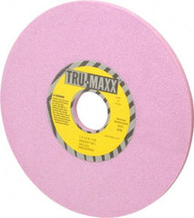 Tru-Maxx - 7" Diam x 1-1/4" Hole x 1/4" Thick, I Hardness, 60 Grit Surface Grinding Wheel - Aluminum Oxide, Type 1, Medium Grade, 3,600 Max RPM, Vitrified Bond, No Recess - Caliber Tooling