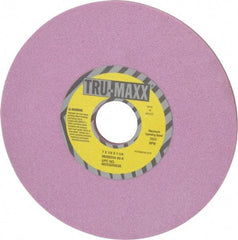 Tru-Maxx - 7" Diam x 1-1/4" Hole x 1/4" Thick, K Hardness, 60 Grit Surface Grinding Wheel - Aluminum Oxide, Type 1, Medium Grade, 3,600 Max RPM, Vitrified Bond, No Recess - Caliber Tooling