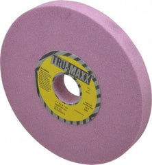 Tru-Maxx - 7" Diam x 1-1/4" Hole x 3/4" Thick, I Hardness, 60 Grit Surface Grinding Wheel - Aluminum Oxide, Type 1, Medium Grade, 3,600 Max RPM, Vitrified Bond, No Recess - Caliber Tooling