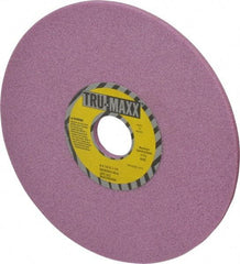 Tru-Maxx - 8" Diam x 1-1/4" Hole x 1/4" Thick, H Hardness, 46 Grit Surface Grinding Wheel - Aluminum Oxide, Type 1, Coarse Grade, 3,105 Max RPM, Vitrified Bond, No Recess - Caliber Tooling