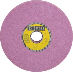 Tru-Maxx - 8" Diam x 1-1/4" Hole x 1" Thick, I Hardness, 46 Grit Surface Grinding Wheel - Aluminum Oxide, Type 1, Coarse Grade, 3,105 Max RPM, Vitrified Bond, No Recess - Caliber Tooling