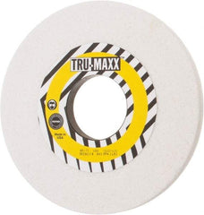 Tru-Maxx - 10" Diam x 3" Hole x 3/4" Thick, G Hardness, 46 Grit Surface Grinding Wheel - Aluminum Oxide, Type 1, Coarse Grade, 2,483 Max RPM, Vitrified Bond, No Recess - Caliber Tooling