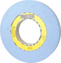 Tru-Maxx - 12" Diam x 5" Hole x 1-1/2" Thick, I Hardness, 46 Grit Surface Grinding Wheel - Ceramic, Type 1, Coarse Grade, 2,705 Max RPM, Vitrified Bond, No Recess - Caliber Tooling