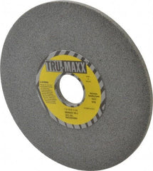 Tru-Maxx - 7" Diam x 1-1/4" Hole x 1/4" Thick, J Hardness, 60 Grit Surface Grinding Wheel - Aluminum Oxide, Type 1, Medium Grade, 3,600 Max RPM, Vitrified Bond, No Recess - Caliber Tooling