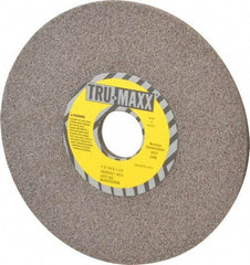 Tru-Maxx - 7" Diam x 1-1/4" Hole x 1/4" Thick, H Hardness, 46 Grit Surface Grinding Wheel - Aluminum Oxide, Type 1, Coarse Grade, 3,600 Max RPM, Vitrified Bond, No Recess - Caliber Tooling