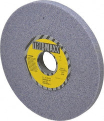 Tru-Maxx - 7" Diam x 1-1/4" Hole x 1/2" Thick, I Hardness, 46 Grit Surface Grinding Wheel - Aluminum Oxide, Type 1, Coarse Grade, 3,600 Max RPM, Vitrified Bond, No Recess - Caliber Tooling