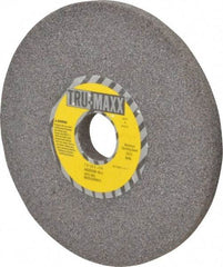 Tru-Maxx - 7" Diam x 1-1/4" Hole x 1/2" Thick, J Hardness, 46 Grit Surface Grinding Wheel - Aluminum Oxide, Type 1, Coarse Grade, 3,600 Max RPM, Vitrified Bond, No Recess - Caliber Tooling