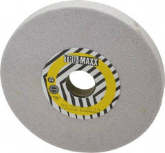 Tru-Maxx - 7" Diam x 1-1/4" Hole x 3/4" Thick, H Hardness, 46 Grit Surface Grinding Wheel - Aluminum Oxide, Type 1, Coarse Grade, 3,600 Max RPM, Vitrified Bond, No Recess - Caliber Tooling