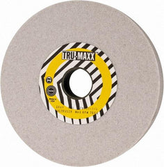 Tru-Maxx - 7" Diam x 1-1/4" Hole x 1" Thick, I Hardness, 60 Grit Surface Grinding Wheel - Aluminum Oxide, Type 1, Medium Grade, 3,600 Max RPM, Vitrified Bond, No Recess - Caliber Tooling