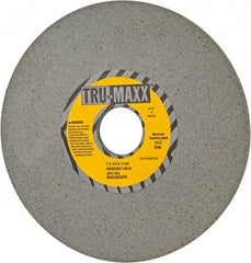 Tru-Maxx - 7" Diam x 1-1/4" Hole x 1/4" Thick, K Hardness, 100 Grit Surface Grinding Wheel - Aluminum Oxide, Type 1, Fine Grade, 3,600 Max RPM, Vitrified Bond, No Recess - Caliber Tooling