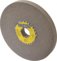 Tru-Maxx - 8" Diam x 1-1/4" Hole x 3/4" Thick, I Hardness, 60 Grit Surface Grinding Wheel - Aluminum Oxide, Type 1, Medium Grade, 3,600 Max RPM, Vitrified Bond, No Recess - Caliber Tooling