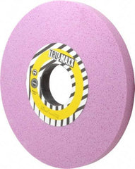 Tru-Maxx - 12" Diam x 3" Hole x 1" Thick, I Hardness, 46 Grit Surface Grinding Wheel - Aluminum Oxide, Type 1, Coarse Grade, 2,069 Max RPM, Vitrified Bond, No Recess - Caliber Tooling