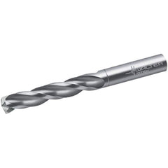 Walter-Titex - 8.6mm 150° Spiral Flute Solid Carbide Screw Machine Drill Bit - Caliber Tooling