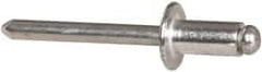 RivetKing - Size 84 Dome Head Aluminum Open End Blind Rivet - Aluminum Mandrel, 0.02" to 1/4" Grip, 1/2" Head Diam, 0.257" to 0.261" Hole Diam, 1/2" Length Under Head, 1/4" Body Diam - Caliber Tooling