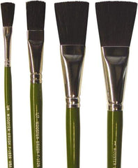 Wooster Brush - 3/4" Camel Hair Artist's Paint Brush - 3/4" Wide, 1" Bristle Length, 5-19/32" Plastic Handle - Caliber Tooling