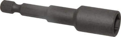 Wera - 3/8" Nonmagnetic Nutsetter - 1/4" Hex Drive, 2-5/8" OAL, 9/16" Socket Nose Diam - Caliber Tooling