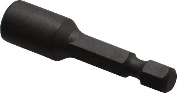 Wera - 5.5mm Nonmagnetic Nutsetter - 1/4" Hex Drive, 2" OAL, 7/16" Socket Nose Diam - Caliber Tooling